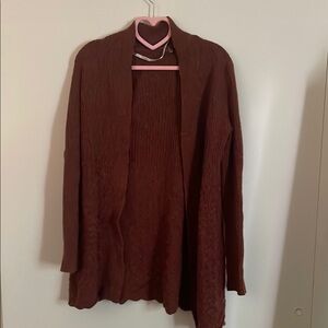 Belldini Super Cozy Brown Cardigan Sweater